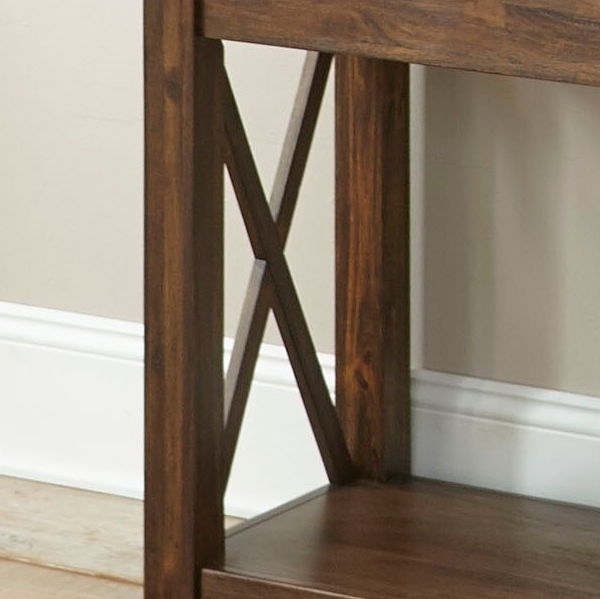 Lenka - Sofa Table - Brown