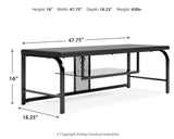 Lynxtyn - Black - TV Stand