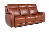 Natalia - Recliner Sofa Coach - Dark Brown