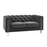 Charlene - Velvet Loveseat