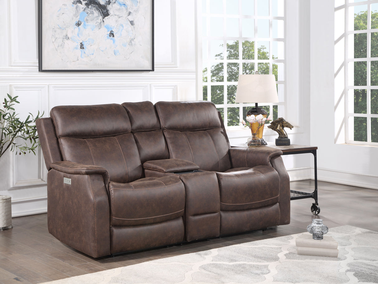 Valencia - Power Reclining Console Loveseat