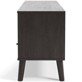 Piperton - Brown / Natural - Medium TV Stand