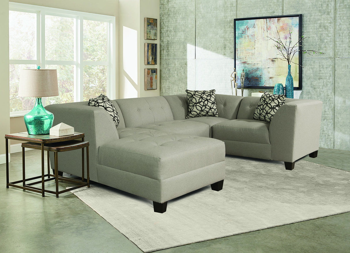 SoHo Living - 4M00 - Miller 4 PC Sectional