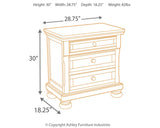 Porter - Dark Brown - Two Drawer Night Stand