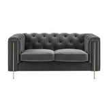 Charlene - Velvet Loveseat