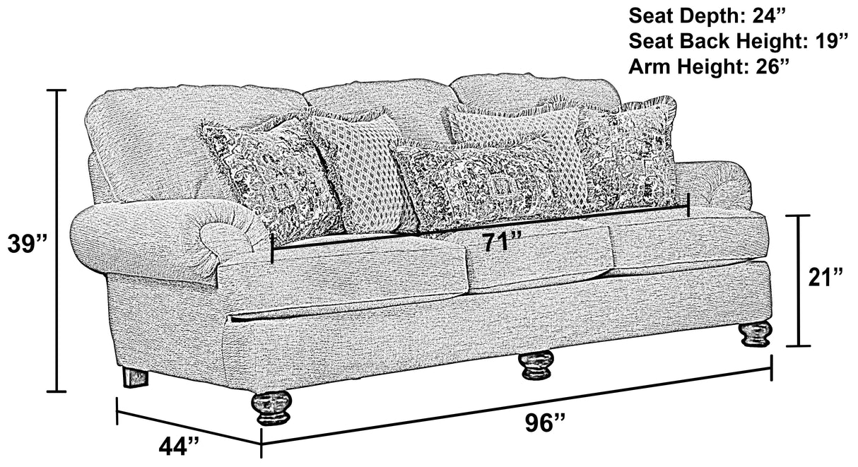 Freemont - Sofa - Pewter