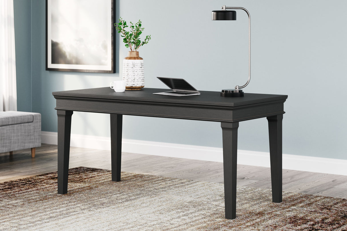 Beckincreek - Black - Home Office Desk – neillshomestore