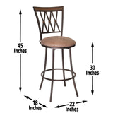 Sedona - Swivel Barstool