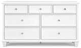 Fortman - White - Dresser