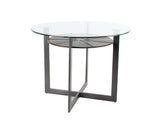 Olson - 5 Piece Counter Dining Set - Dark Gray