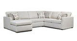 Del Mar - 3450 - Milner 3 PC Sectional (LAF Corner Sofa, LAF Chaise Lounge)