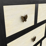 Papillon - 13 Drawers Sideboard - Black