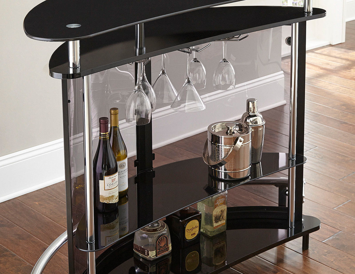 Ariana - Bar Table Or Server - Black