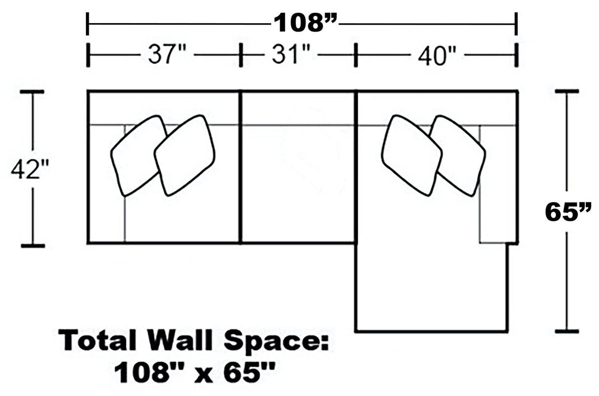 McPherson - Reclining Sectional