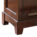 Newbury - Silverstone Top Bar Unit - Dark Brown